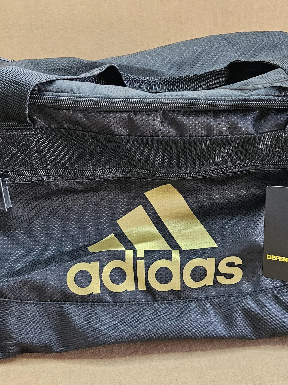 adidas Defense 2 Medium Duffel Bag Black/Gold